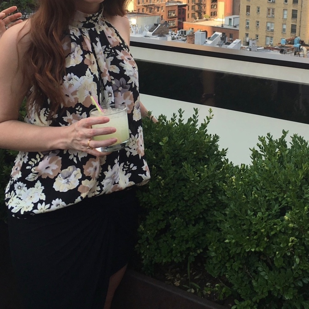 Floral Choker Top - Picture 5 of 5